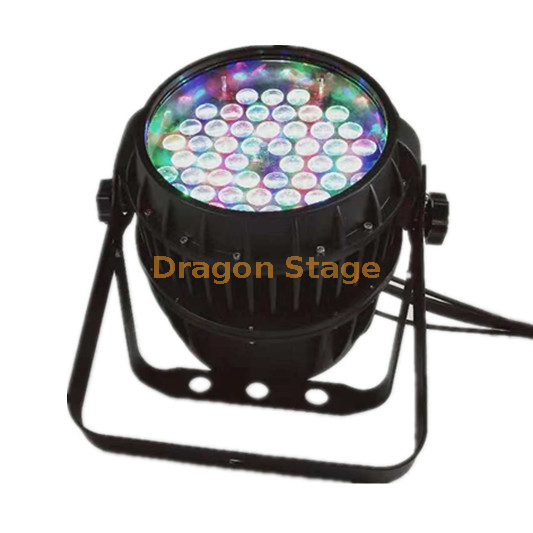 54 珠 3W RGBW 防水铸铝聚焦帕灯 Rgb Led Par 灯