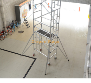 建筑用铝制单脚手架系统 Ringlock 脚手架