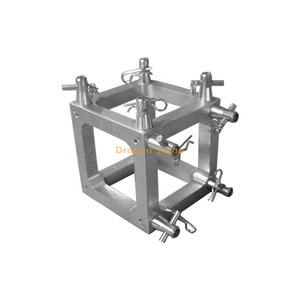 F14 100mm盒桁架铝制桁架立方体连接器接线盒，用于展示室，横幅，商店配件，交易店，展示 