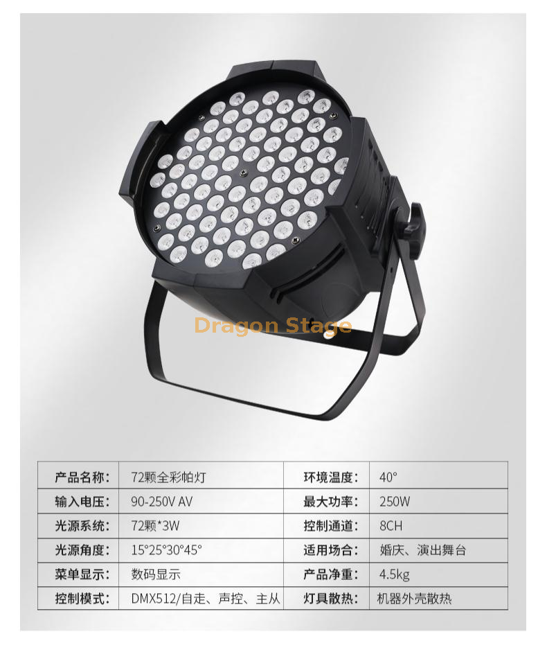 72个珠子LED PAR LIGHT（1）