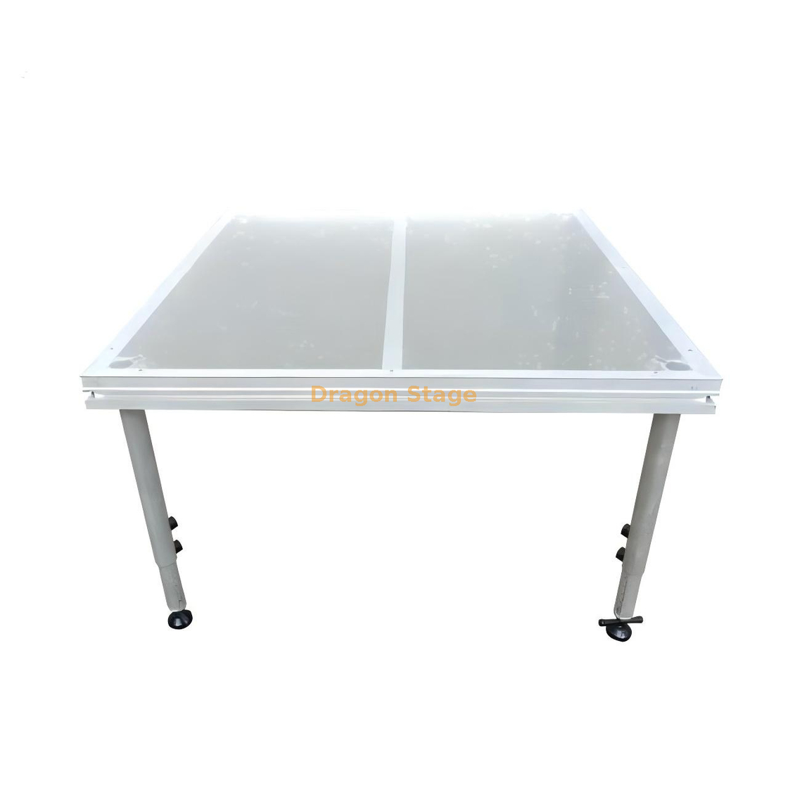 4x4ft 1.22x1.22m 透明亚克力玻璃快速舞台甲板