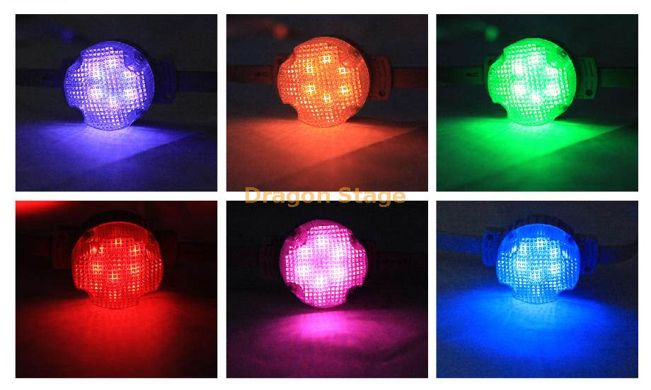 防水IP68 LED LED LED RGB Point RGB Point 40d（8）