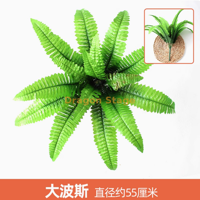 绿色植物，模拟植物墙，塑料草坪，阳台，室内背景，花墙，骆驼彩色丝布，大波斯人，1个分支