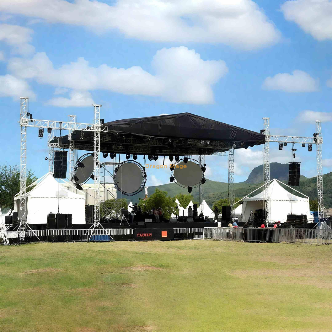 重型600万扬声器屋顶桁架阶段12x10x8m