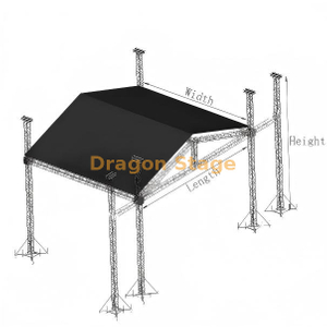 桁架系统音乐会音响灯光桁架铝制 14x10x14m