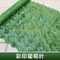 模拟的绿色植物墙，塑料围栏，围栏，户外彩色印花葡萄叶（1米 * 3米），捆绑有丝绸和3蝴蝶