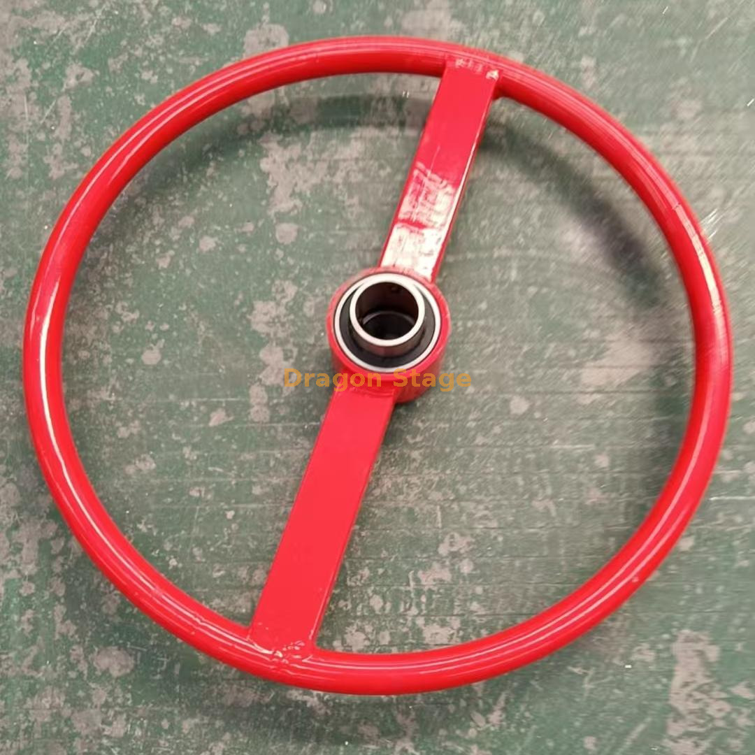 美国忍者战士设备的蓝色飞轮