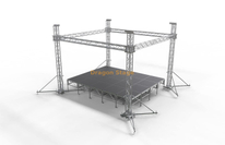 结构制造照明廉价桁架 6x6x6m