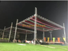 照明事件尖顶式桁架屋顶系统18x11x10m
