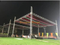 照明事件尖顶式桁架屋顶系统18x11x10m