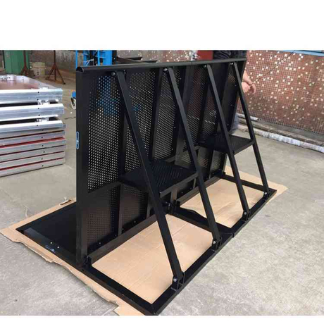 铝制防撞栏人群控制围栏黑色路障