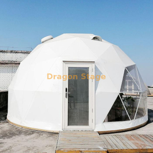 耐用的PVC房屋活动圆顶帐篷豪华旅游酒店