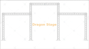 扬声器机柜悬挂式桁架框架9x4m