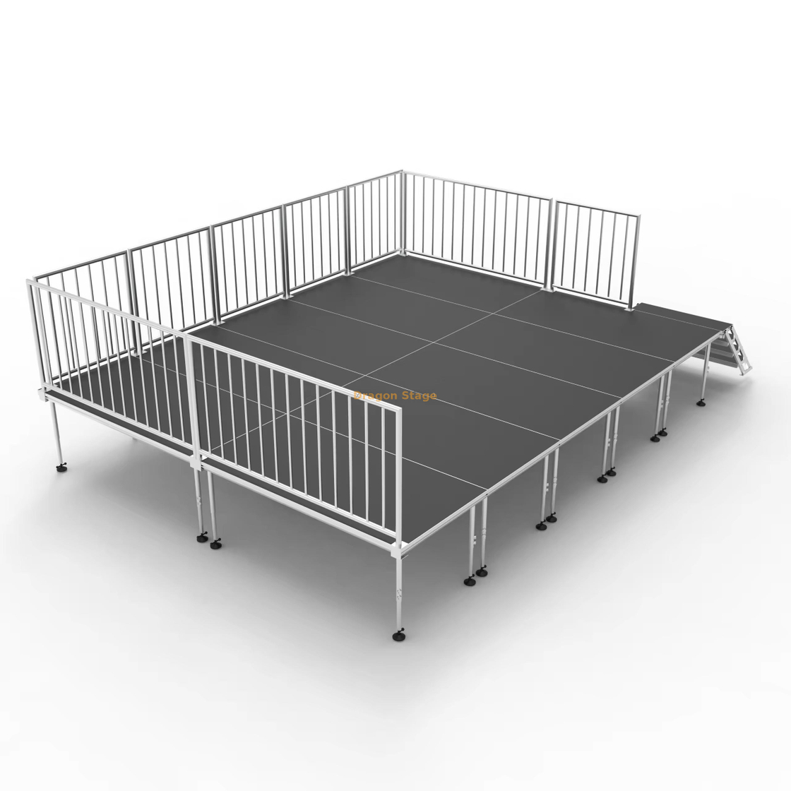 6.1x4.88m 快速锁定模块化舞台平台套件