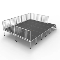 6.1x4.88m 快速锁定模块化舞台平台套件