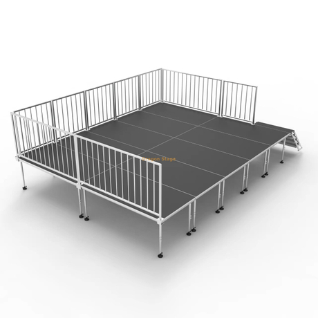 6.1x4.88m 快速锁定模块化舞台平台套件