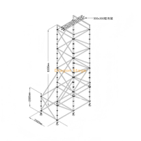 8m高专业定制音箱吊层桁架
