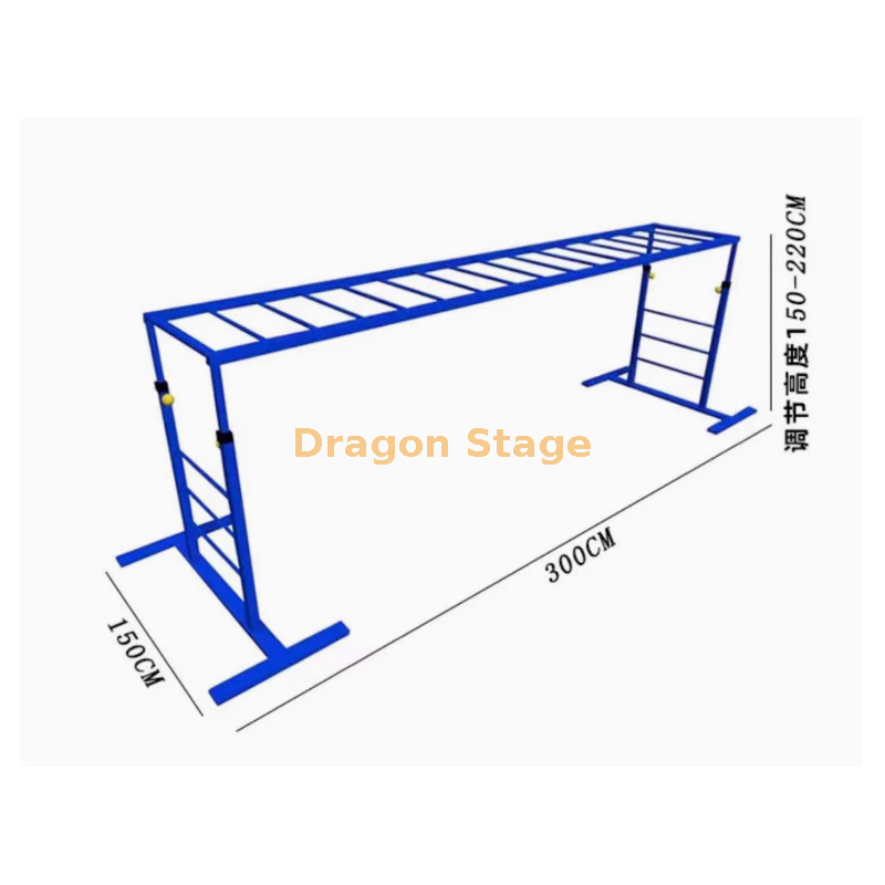 坦克蹲地板到天花板梯子