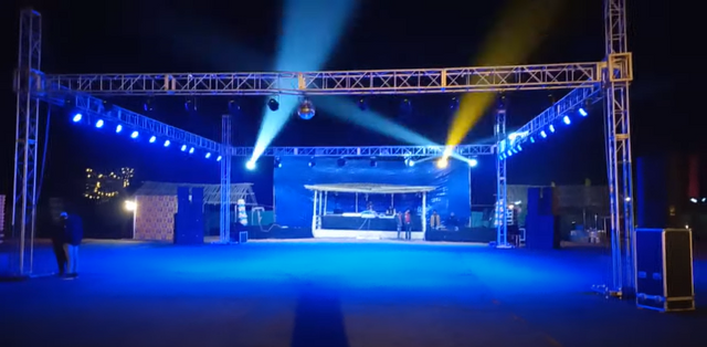 铝合金桁架雨棚 舞台桁架雨棚