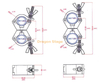 重型旋转夹具舞台灯钩报价舞台灯钩套装舞台灯钩更换舞台灯钩架
