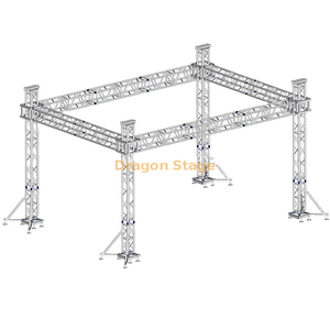 户外铝合金舞台桁架框架设计5x5x4m