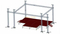 T形状铝制舞台活动时装秀音乐会舞台便携式10x8x8m