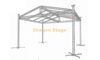 活动派对铝制轻型移动便携式桁架系统，带快速舞台 8x6x5m