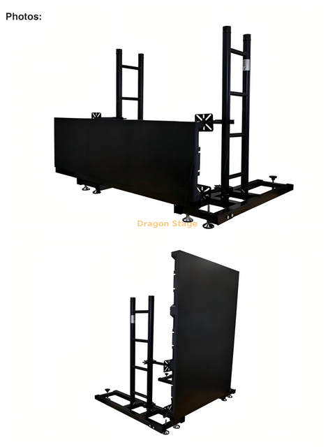 LED显示屏幕阶段背景LED视频墙桁架2x2m