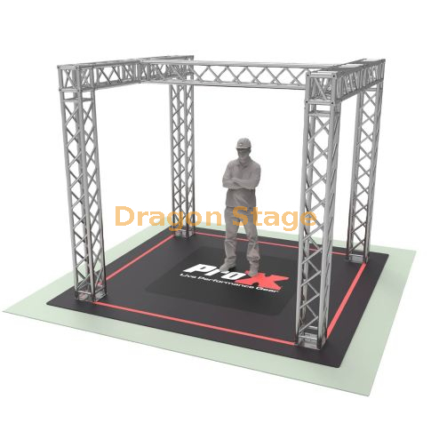 TradeShow展位5x5x4m h形状设计