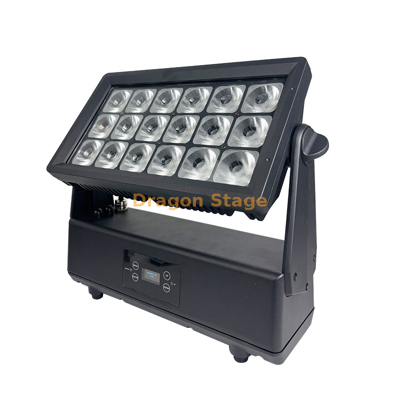 IP65 电池供电无线 DMX LED 洗墙灯 | 18×15W RGBWA+UV户外舞台灯