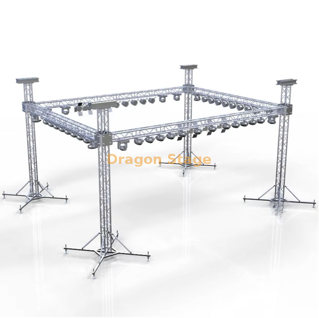用于法国乡村表演的户外定制底板桁架系统 10x10x4m