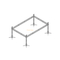 便携式非屋顶铝桁架系统舞台 60x40x26 英尺